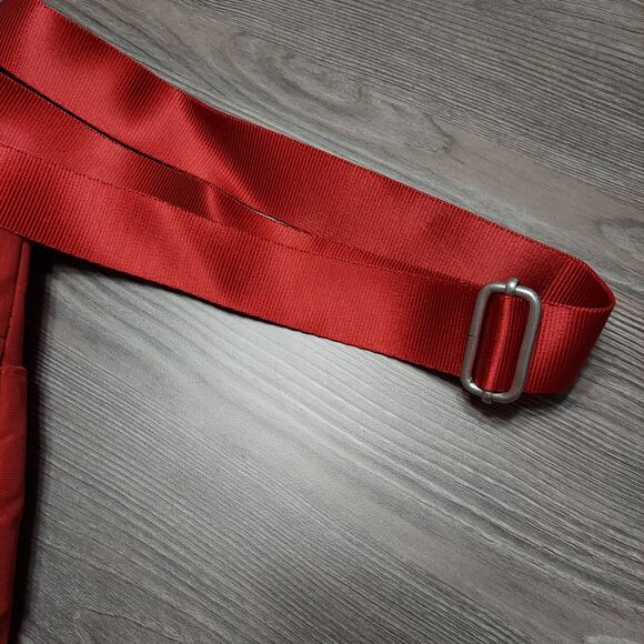 Baggallini Red Zipper Travel RFID Protected Lightweight Crossbody Bag NWT - Picture 9 of 13